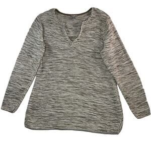 J. Jill Women's Sweater Size S Multicolor Knit V-Neck Long Sleeve Soft Pullover